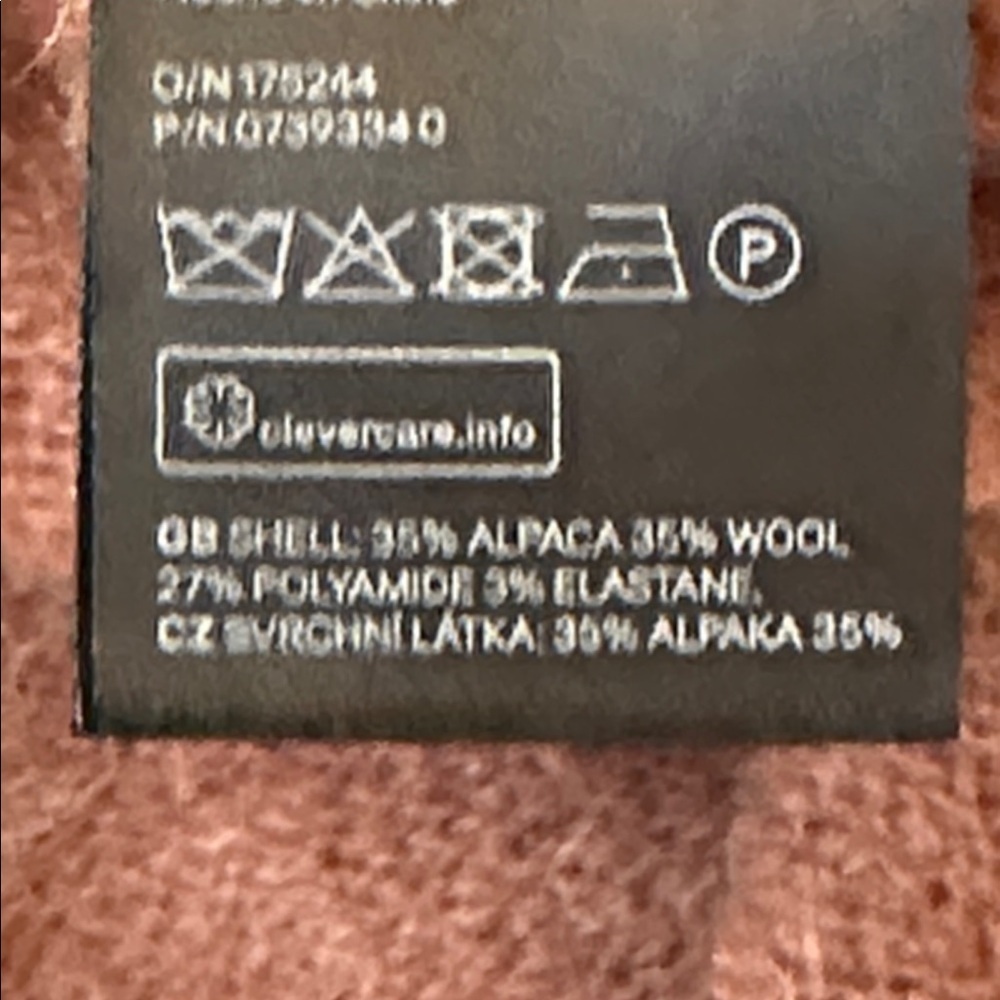 H&M small wool alpaca blend long cardigan - Picture 12 of 12